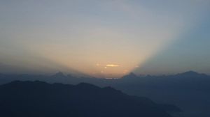 Chandrashila-Trekking summit of the Chandranath Parbat in the Garhwal Himalayas of Uttarakhand